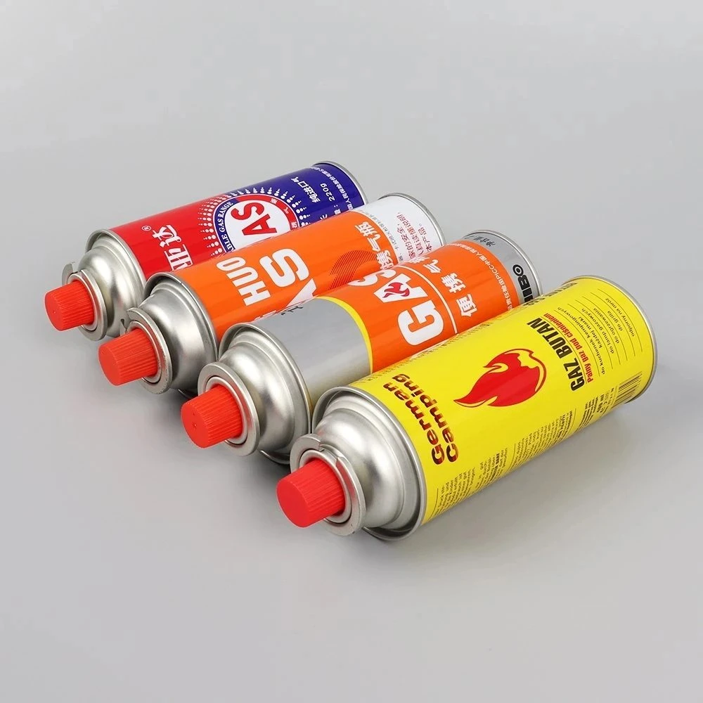 Low Price Aerosol Spray Can with Tested Quality Tin Can Products Butane Gas Can