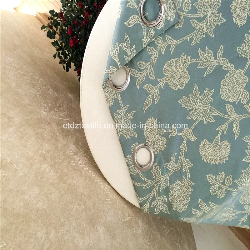 Chinese Hot Flower Pattern Embroidery Like Window Curtain