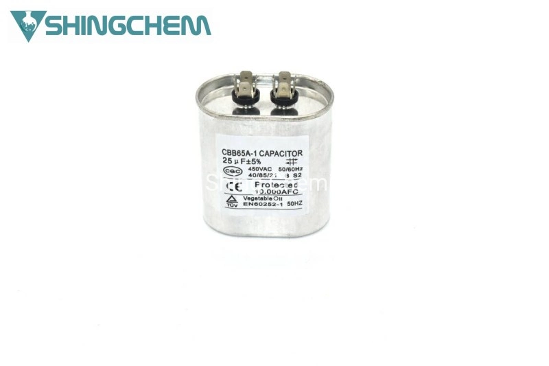 Air Conditioner Refrigerator Motor Capacitor Cbb65 AC Motor Running Capacitor