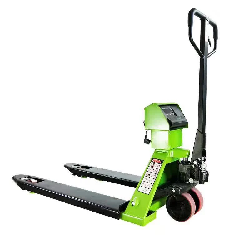 Hot Sale 1 Ton Electronic Industrial Pallet Truck Jack Scale