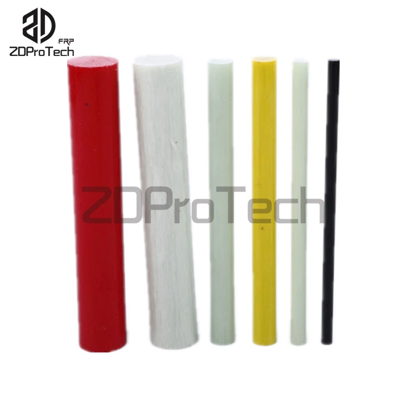 Fiberglass Reinforced Plastics Tent Poles FRP Pole / Rod Tube / Solid Fiberglass Rods for Sale.