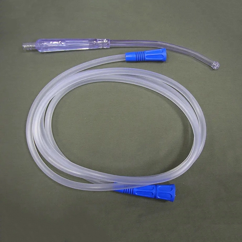 Single Use Yankauer Handle Suction Connection Connecting Tube