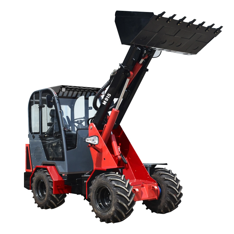 Agricultural/Farm/Garden 1.5t/2t Small/Mini/Compact/Telescopic Wheel Front End Backhoe Loader for Sale