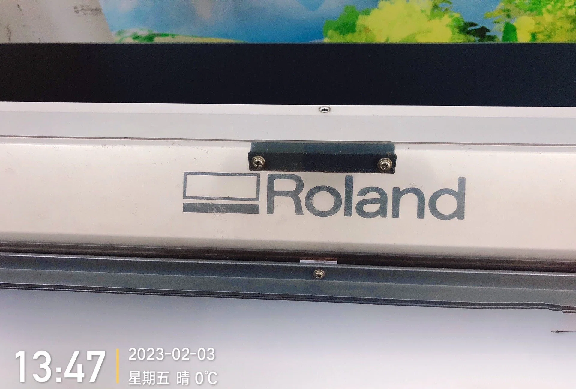 Ra640 de segunda mano MAQUINARIA DE Roland Roland Eco solvente Banner Handjet Roland Ra-640 Impresora Impresora usa Roland Ra-640 Impresora Impresora Second-Hand Roland