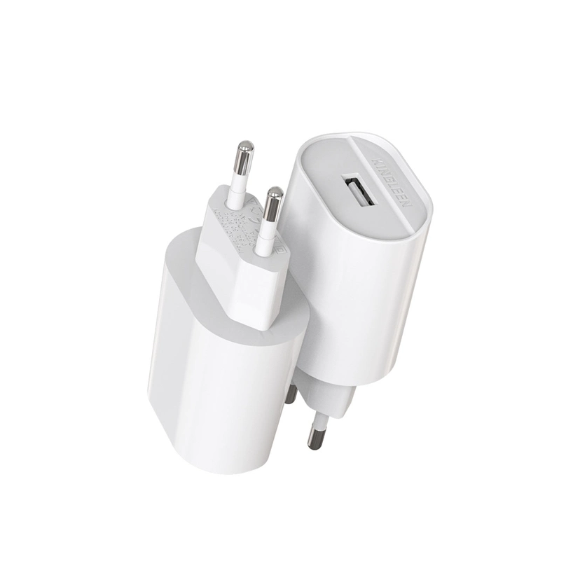 Kingleen E03 EU/Us Pin Smart Wall Charger 2.1A Top Sale Power Supply High quality/High cost performance  Apple/Samsung/Xiaomi 1+Remax Wk