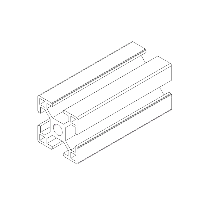 China Supplier Customised Competitive OEM Ob3030A Aluminum Extrusion for Making Machine in Clear Anodized 6105