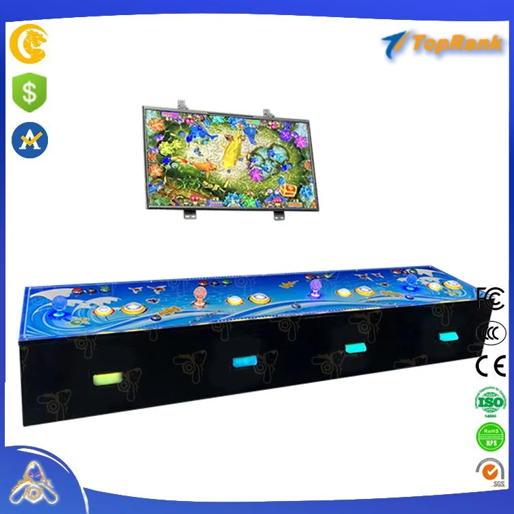 High Return Coin Operated Games Amusement 4 Players Multi Fish Hunter Game Machine Shooting Fishing Board