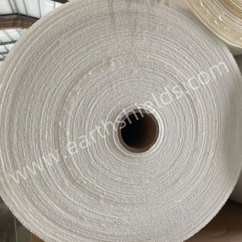 Breathable Water Permeability Slope Protection Embankment White Pet PP Woven Geotextile Fabric