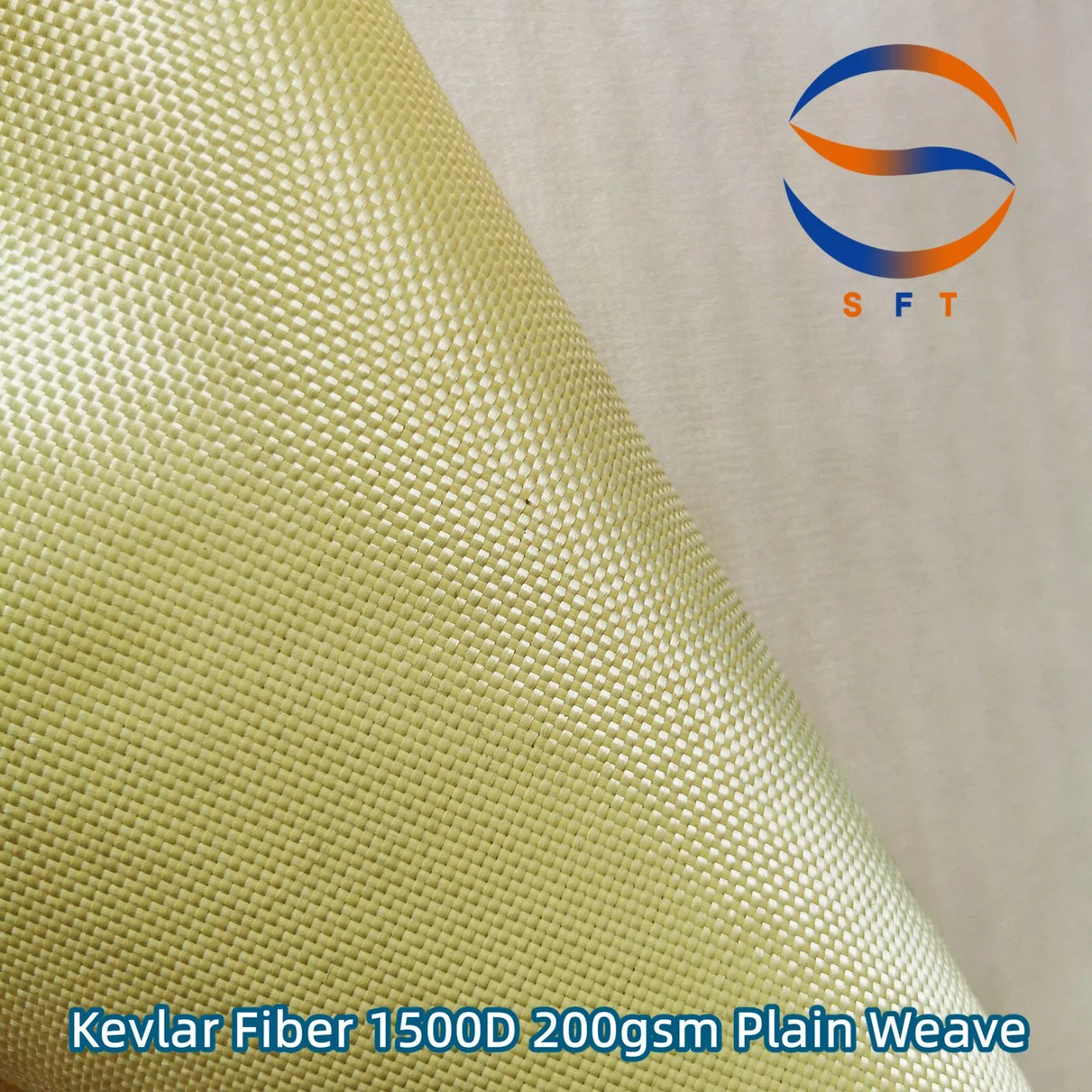 1500d 200GSM Plain Weave Aramid Fiber for Bullet Proof