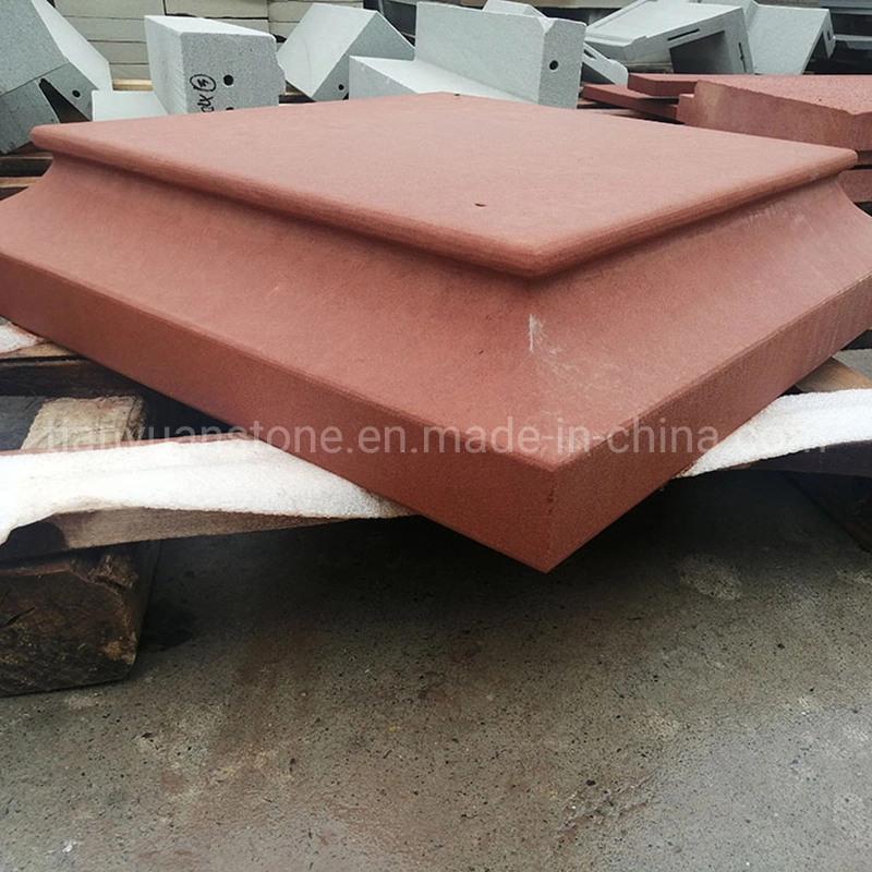 Natural Stone for Facades Red Sandstone Honed