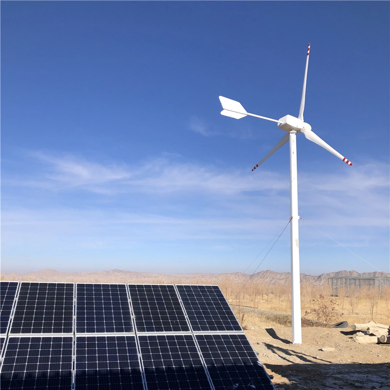 Avec certificat CE générateur de puissance éolienne verticale moulin à vent vent générateur de puissance système générateur de puissance 5 Kw