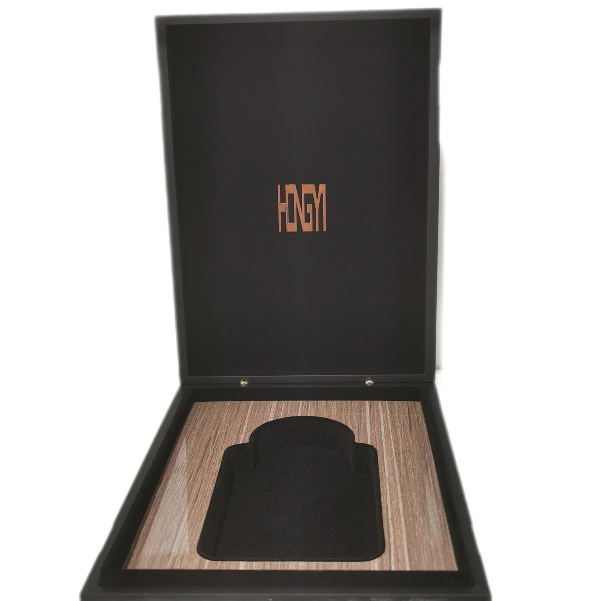 Hongyi High quality/High cost performance MDF Popular Royal Perfume Customized Solid Wooden Box for Packaging China Box Essential Oil