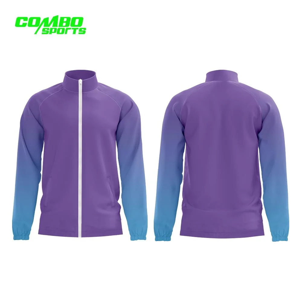 Ropa deportiva sublimación combinado la formación personalizada según Repreve Chaquetas Unisex