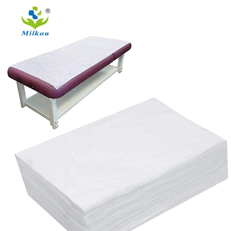 Wholesale/Supplier Factory Non Woven Fabric SMS OEM Logo Custom Hotel Beauty Salon SPA Disposable Bed Sheets Cover Rolls Table Sheet Roll