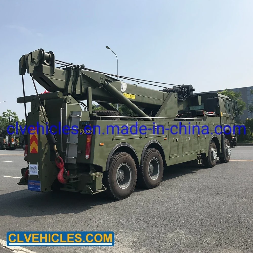 Clw Heavy Duty 50t 60t Rotator Wrecker Breakdown Vehicle