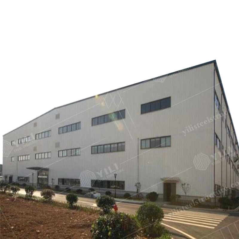 Modern Metal Roof in Europe Prefabricated Portal Steel Frame Warehouse