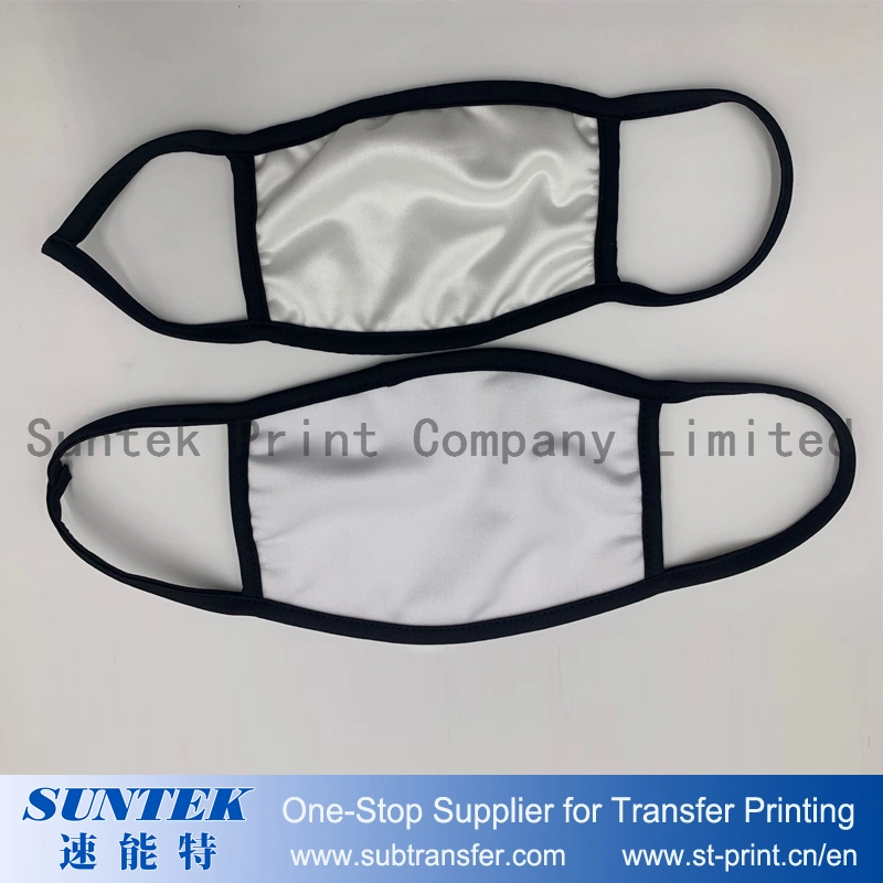 Sublimation 2 Ply Full White Printable Polyester Face Masks