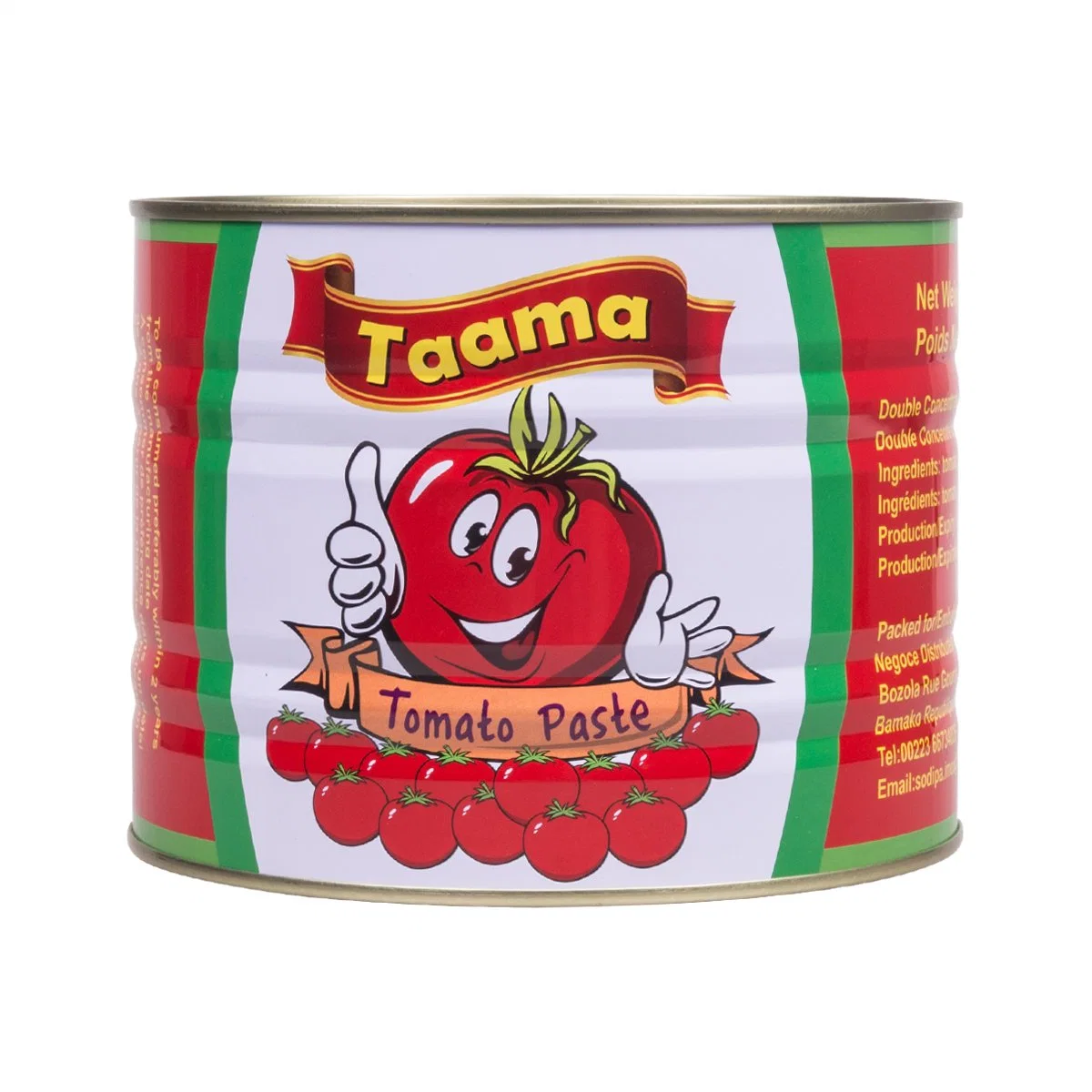 Double Concentrated Tomato Paste 28-30% Canned or Sachet