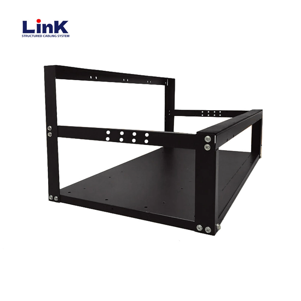 Open Frame Netzwerk-Rack, freistehendes Desktop-Rack für Computer, Medien, IT-Geräte