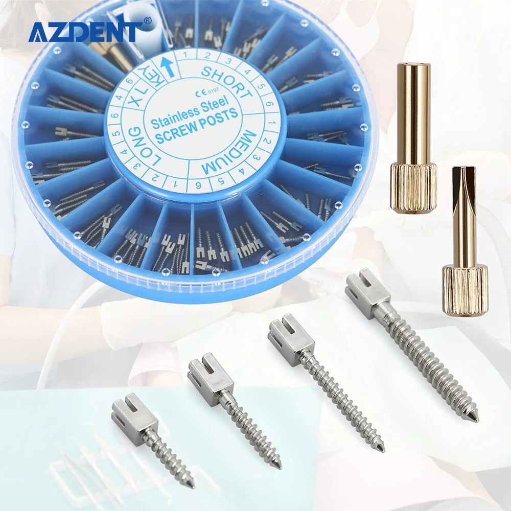 Venta caliente 120PCS/Ajuste el tornillo de Dental Post