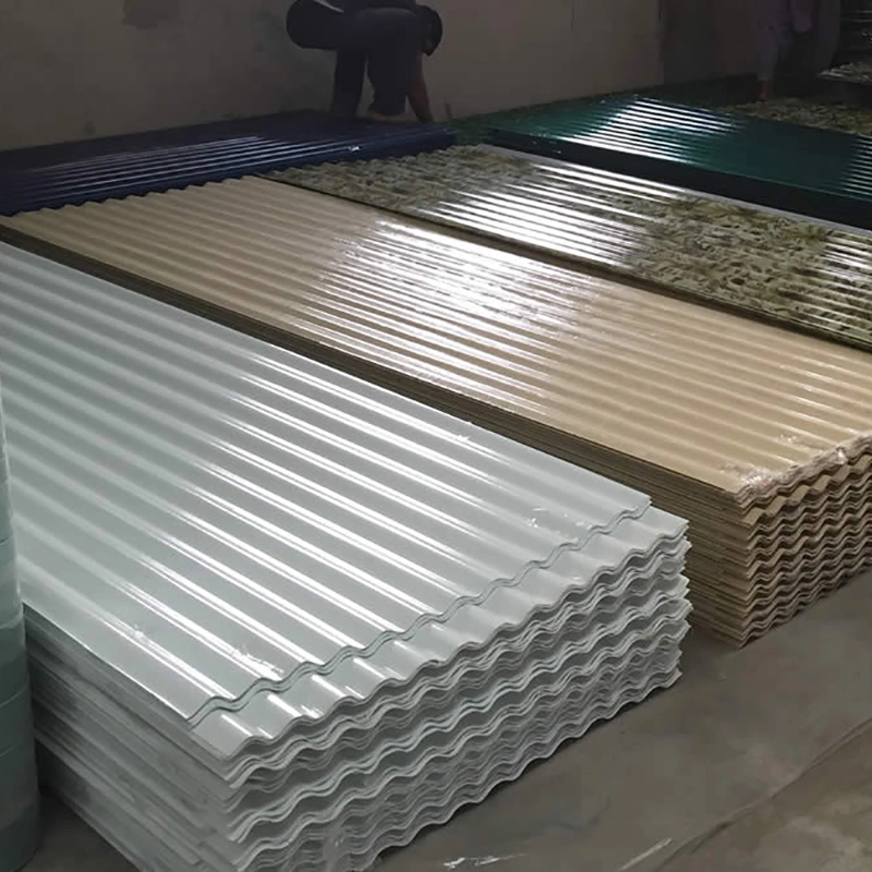 Translucent Clear Flat and Corrugated Fiberglass Reinforced Plastic GRP FRP Roof Panels