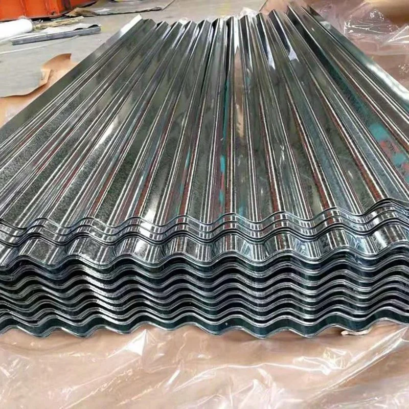 China proveedores Galvalume Gl con perfil ondulado Precio mosaico DIP caliente de acero galvanizado de Metal Gi la hoja de impermeabilización de cubiertas para materiales de construcción