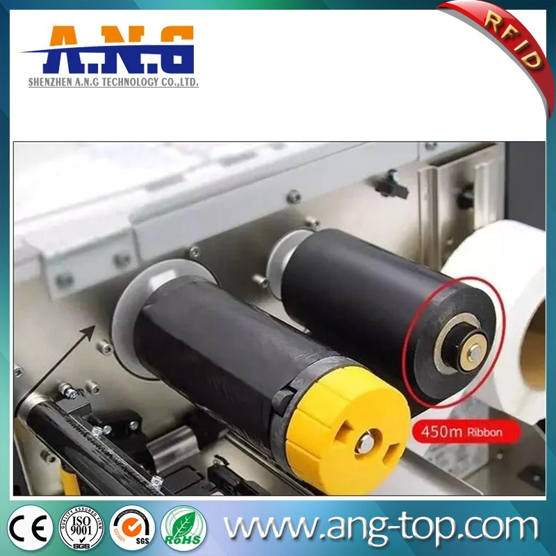 طابعة Zt411 Passive RFID Printer Desktop Industrial UHF Label الحرارية طابعة الرمز الشريطي