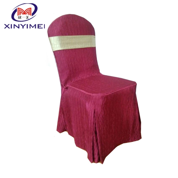 Big Sale Wedding Banquet Polyester Chair Cover Textile (XY297)