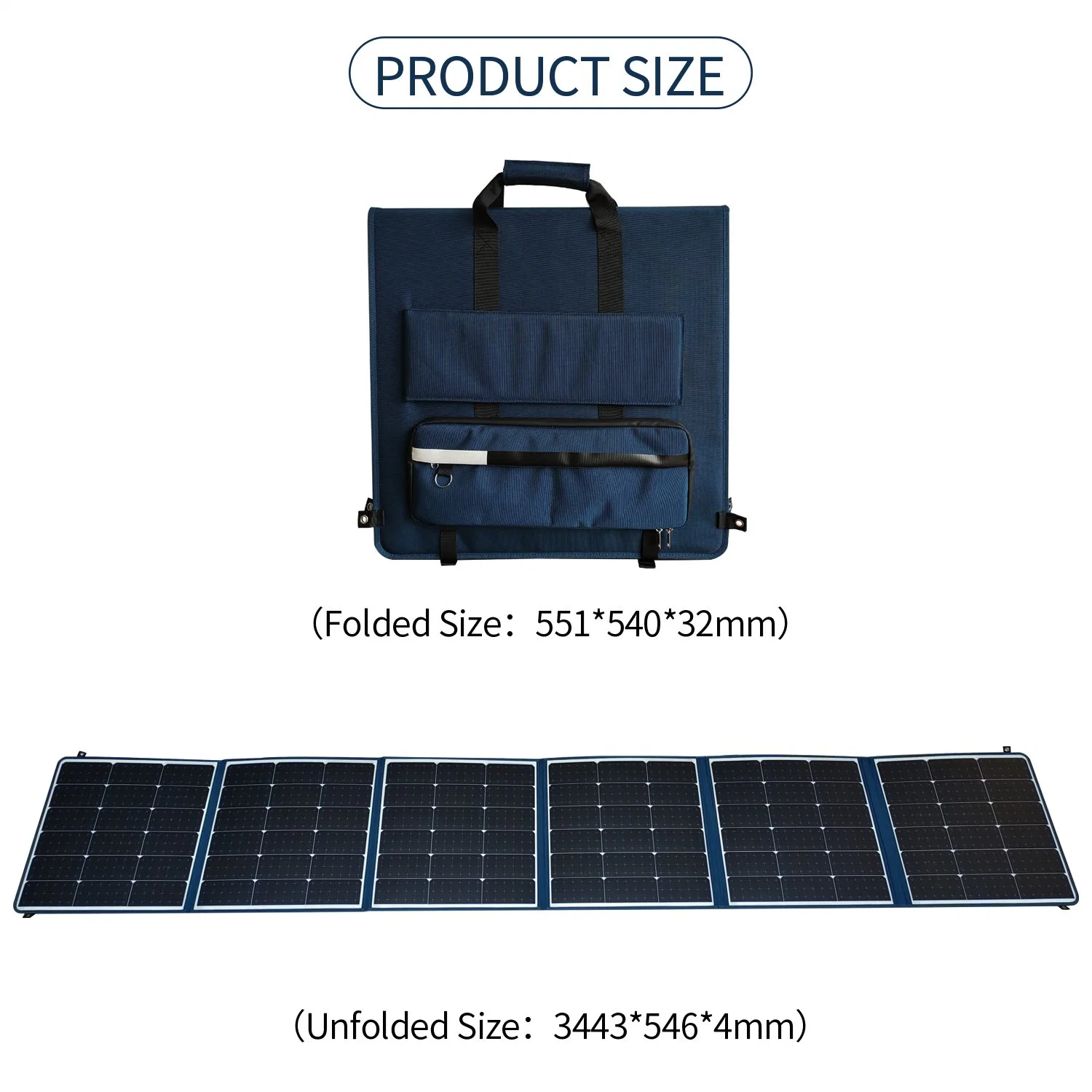 Monocrystalline PV Module Portable Solar System Energy Power Supply Panel Kit 300W Flexible Panels Renewable Outdoor Travel RV Generator China Wholesale/Supplier Price