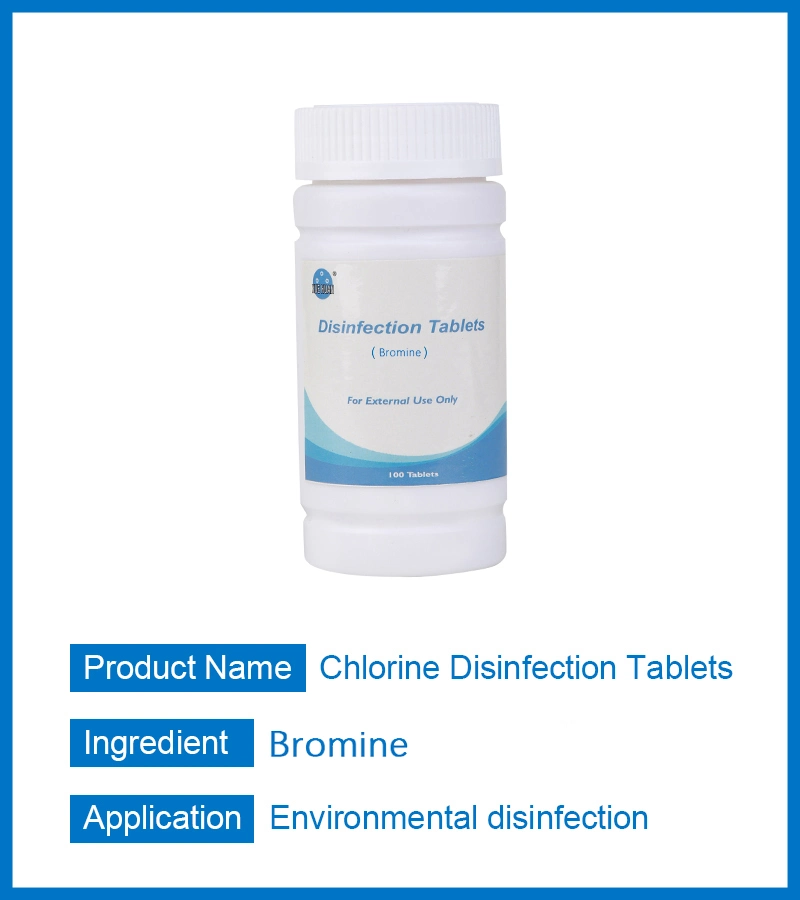 Piscina de Tratamento de Água desinfetante de Dióxido de Cloro Desinfetante Tablets
