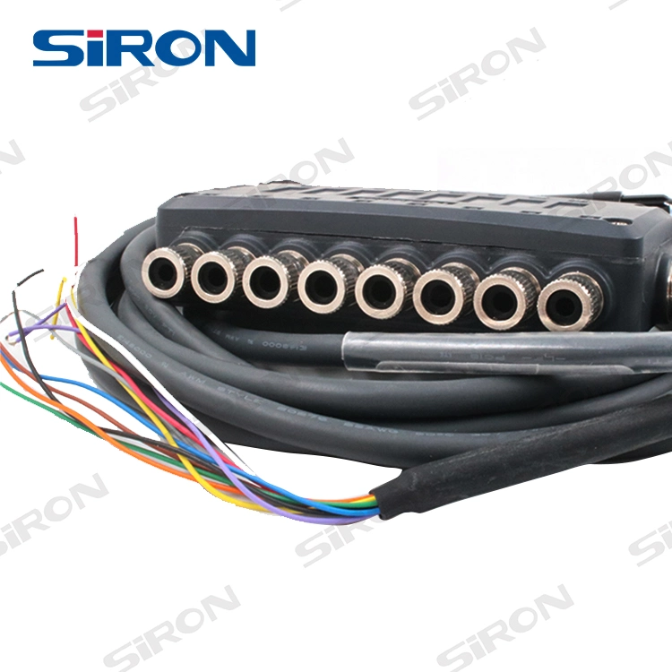 Siron H420-8 Mini tipo NPN/PNP IP67 NPN/PNP junção de conectores à prova de água Caixa