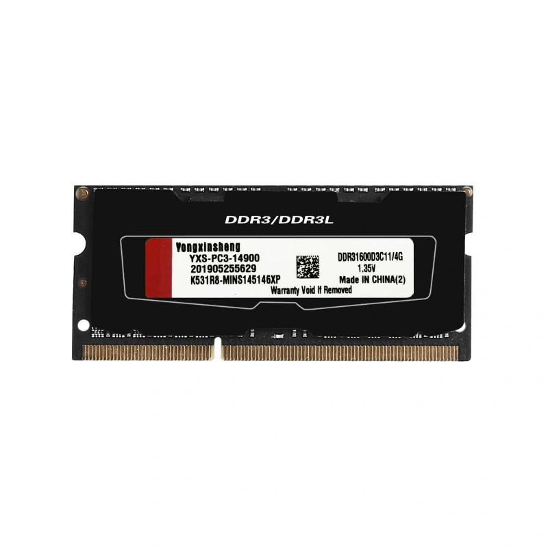 2 Go de RAM DDR3 4GB 8Go à 1333 MHz 1866MHz Ordinateur portable de bureau 1600MHz de mémoire DDR3L Modul basse tension RAM SODIMM 1,35V Non ECC RAM DDR 3