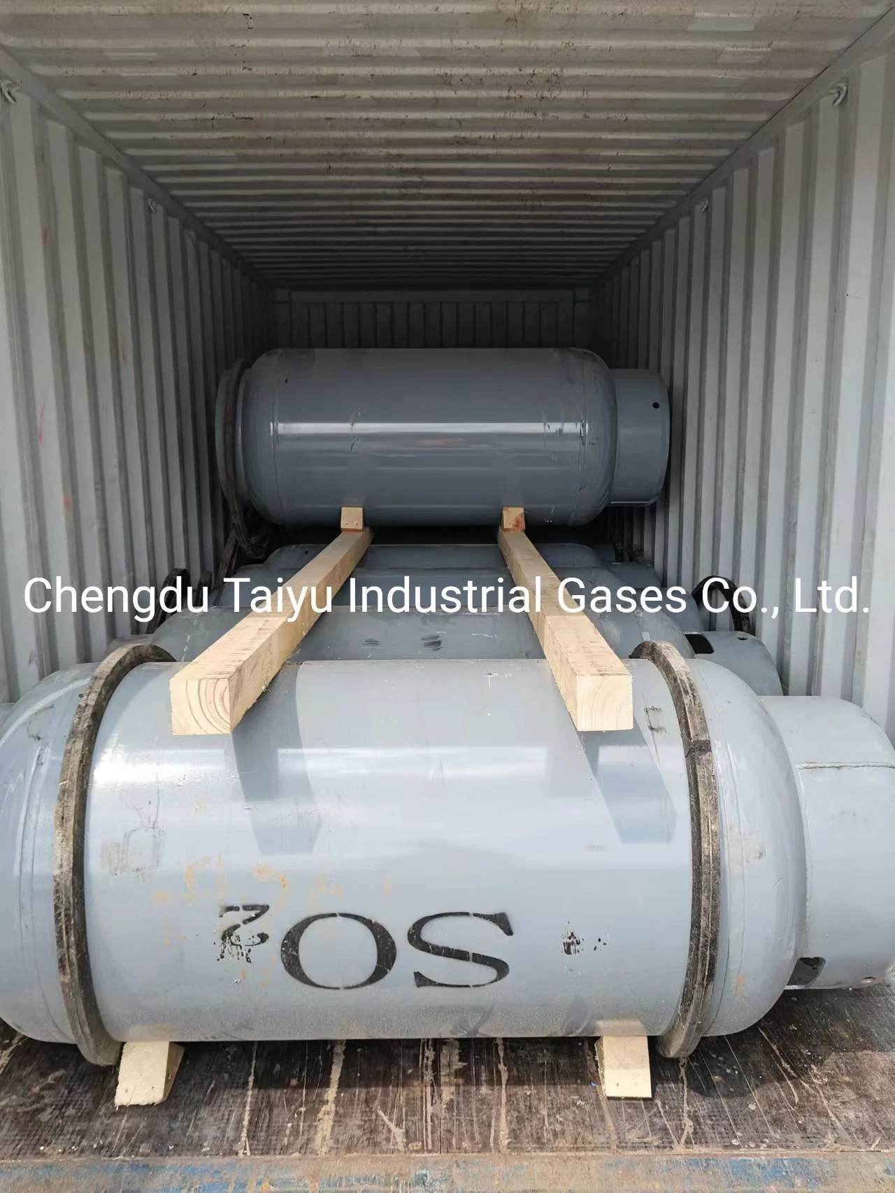 Hot-Sale 800L Cylinder Industrial Grade 99.9% Sulfur Dioxide So2 Gas for Glass Production Use