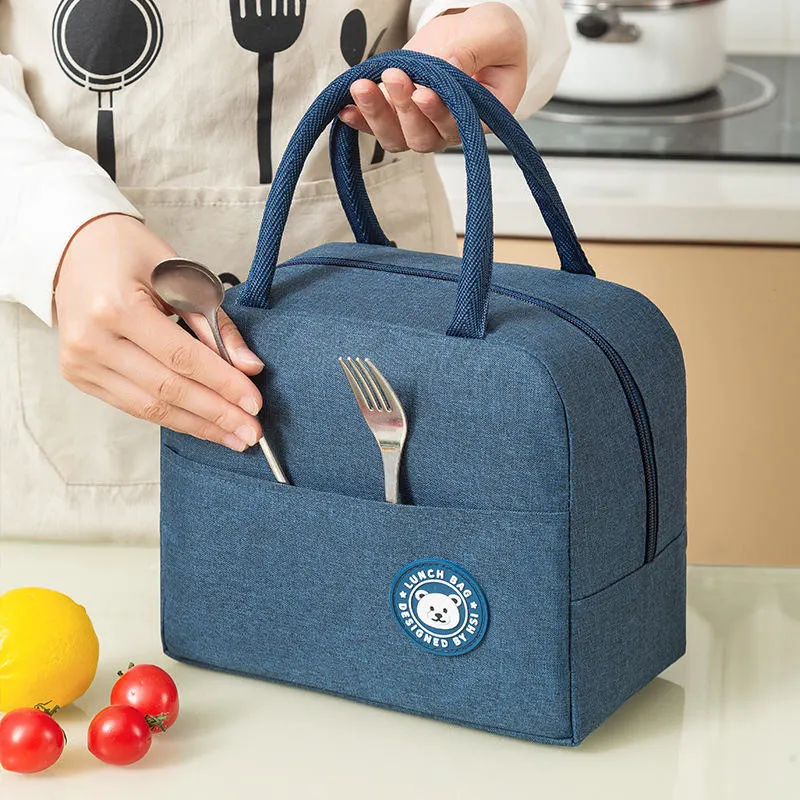 Bolsa de almuerzo aislada térmica de la escuela Bolsa de picnic al aire libre