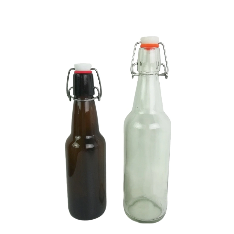 200ml 275ml 330ml 500ml 640ml 650ml Flint Amber Green Glass Beer Bottles