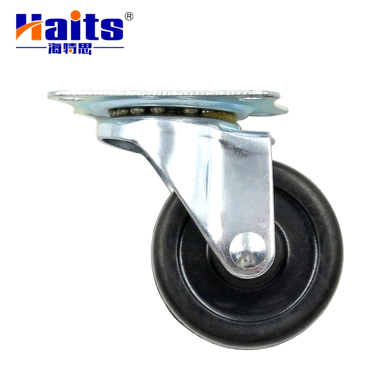 Furniture Fitting Np Rubber Caster Wheel 1"-4" Caster Wheel