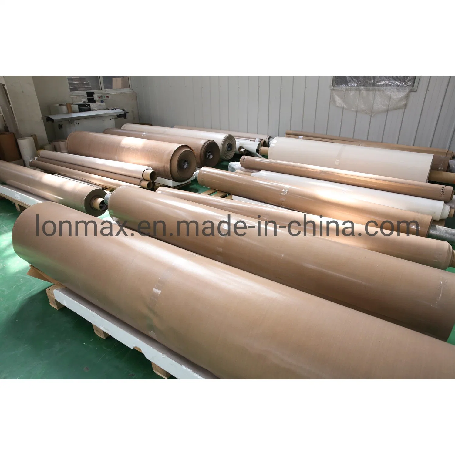 Non Adhesive Fireproof High Temp PTFE Coated Fiberglass Fabric