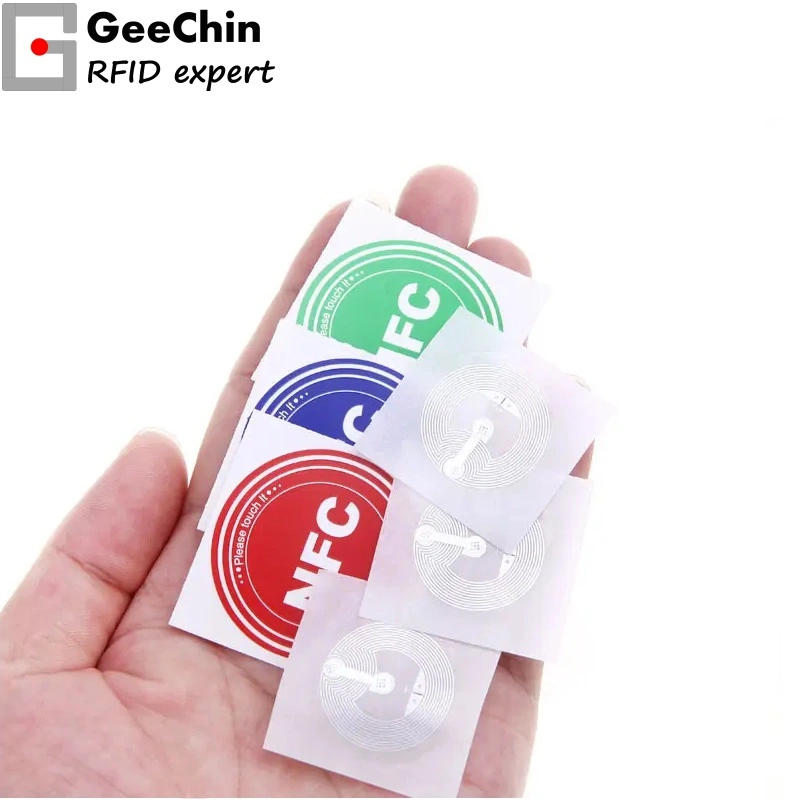 Round RFID Smart Labels Chip Metal Resistant Material NFC Tag 213 Sticker for NFC Mobile Phone