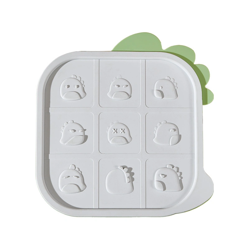 Plateau en silicone pour congélateur Nibble - lait maternel pour la dentition Popsicle Mold Baby Bac à glaçons pour plateau de thé et d'alimentation en fruits