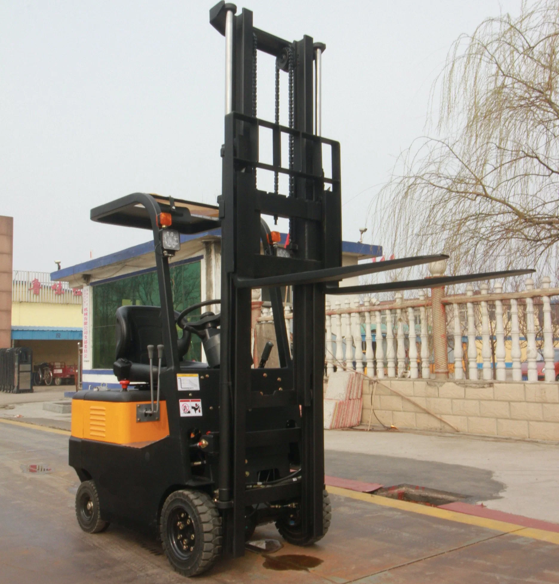 Hang Cha Mirco New Type 1000kgs Electric Stacker Forklift