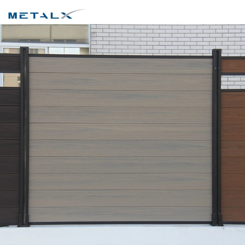 Customized Best Quality Security House Protective Decorative Building Material Garden WPC Fence