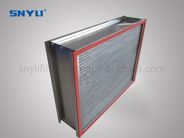 Multi-Pleat Ht High Efficiency Extended Surface Air Filters for High Temperature Applications