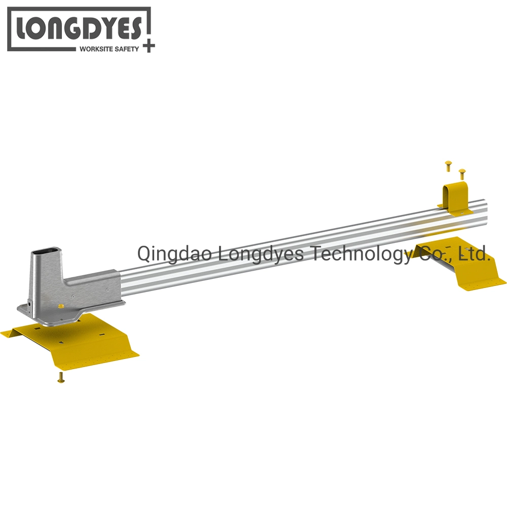 Corrugated Metal Roof Guardrail Systems for Edge Protection