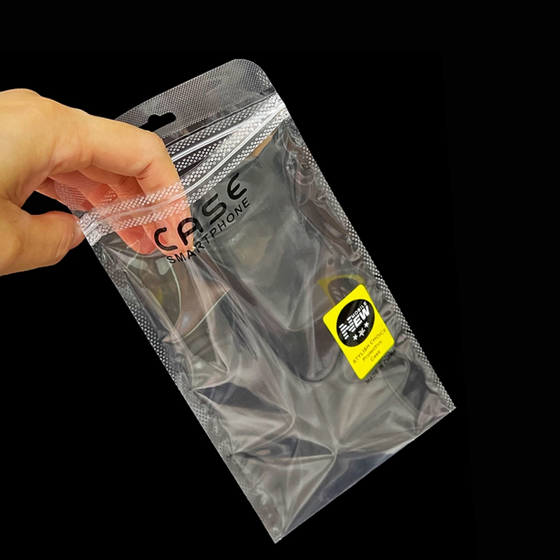 Case Packaging Bag Mobile Cover Plastic Zip Pouch