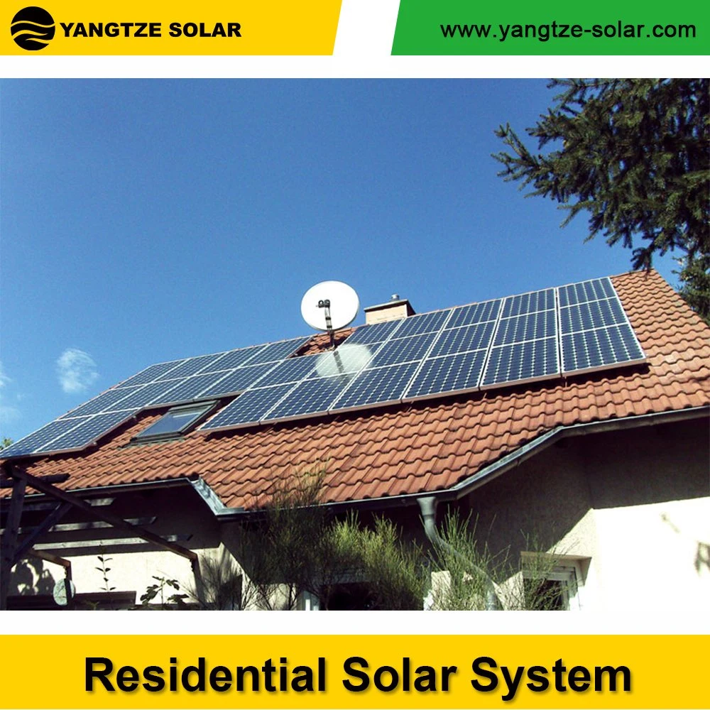 Yangtze Solar LiFePO4 Battery System 5000watt Light System for Household