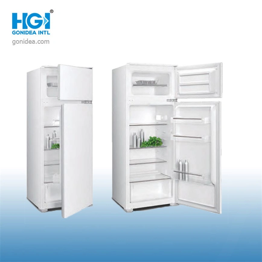 Mini Bar de 125 litros controlo mecânico vertical para mesa, pequeno Descongele o refrigerador Hgf15n-125A