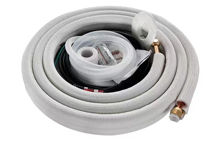 PE Foam Insulated Connecting Copper-Aluminum Pipes Kits for Air Conditioner