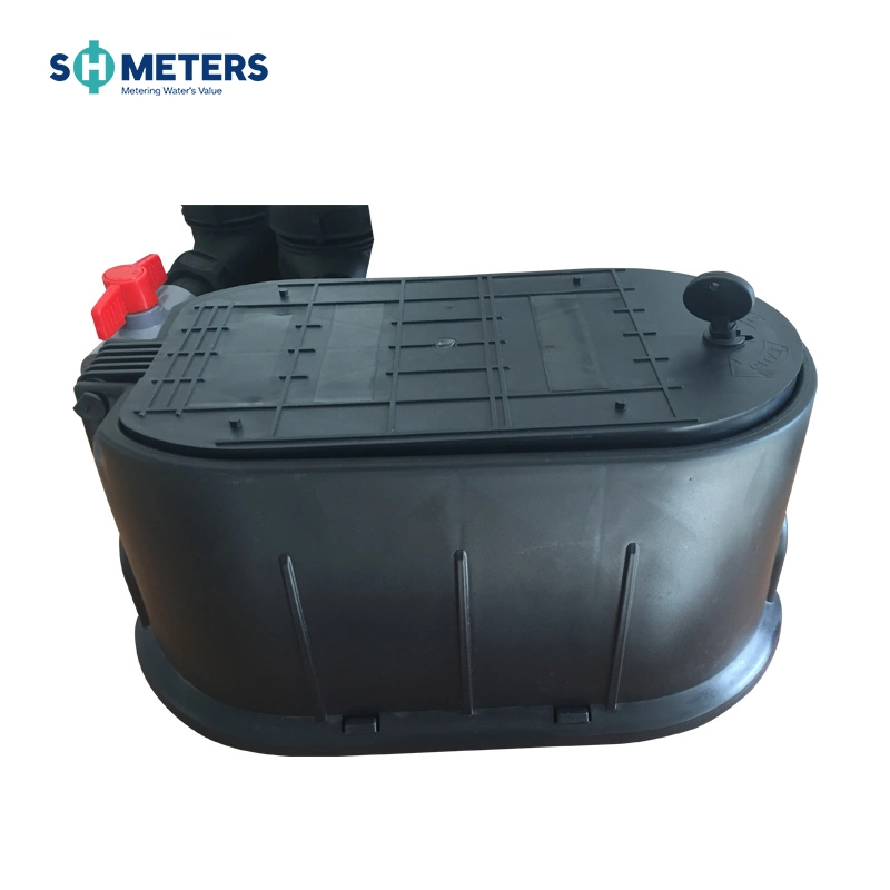 Medidor de água mecânico de 15 mm à prova de água, Protect Metal Multi Jet Caixa