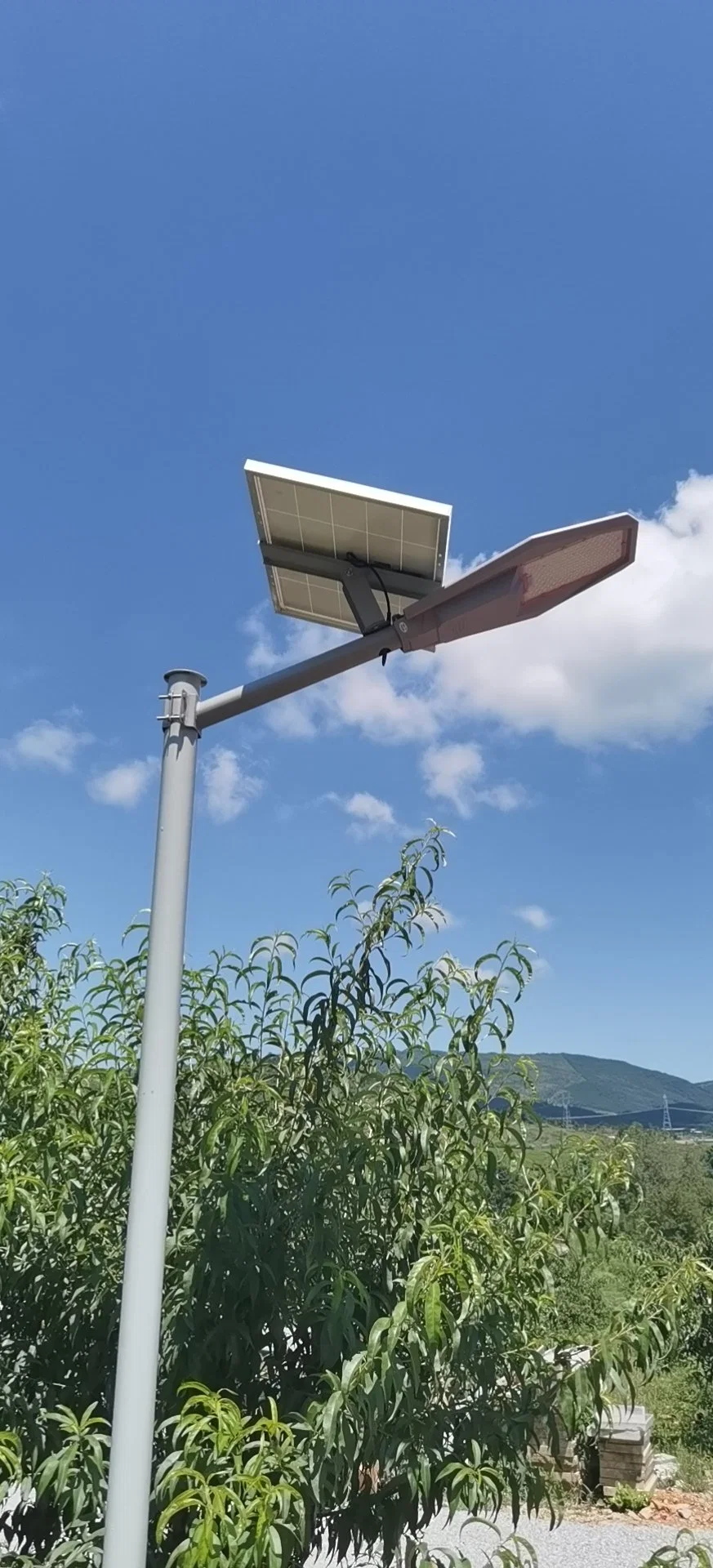 100W 200W 300W 400W en el exterior de aluminio de la luz de carretera Calle luz LED Solar