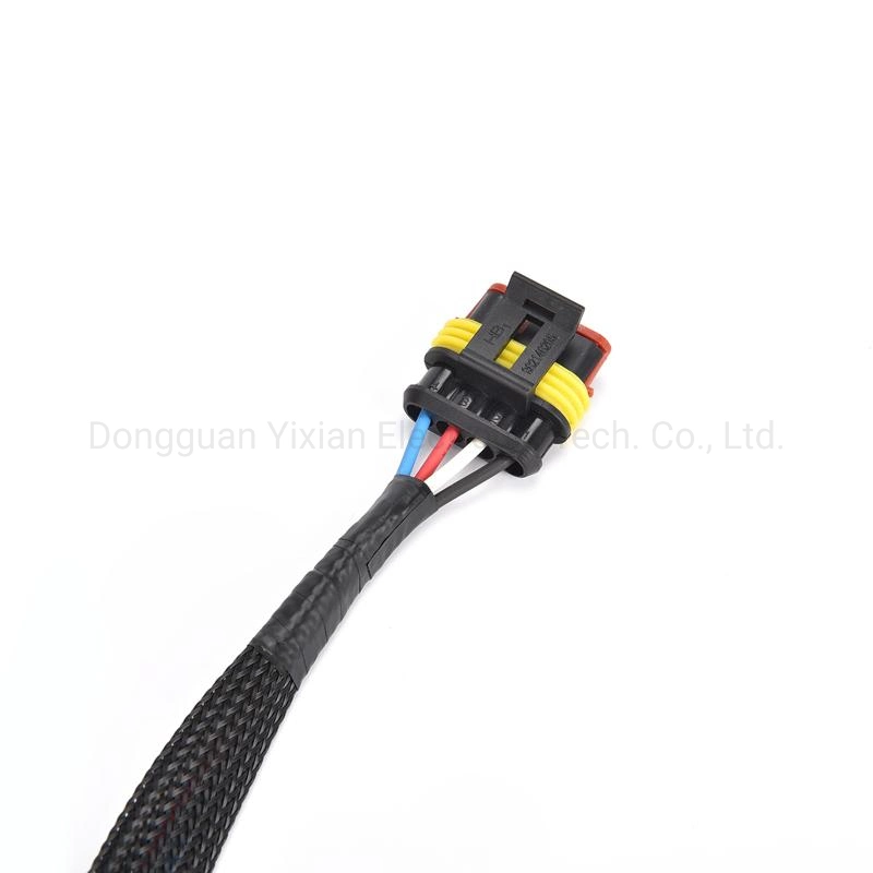 China Manufacturer Motorcycle Control Cable with Silver Grey PVC Outer Wire Harness